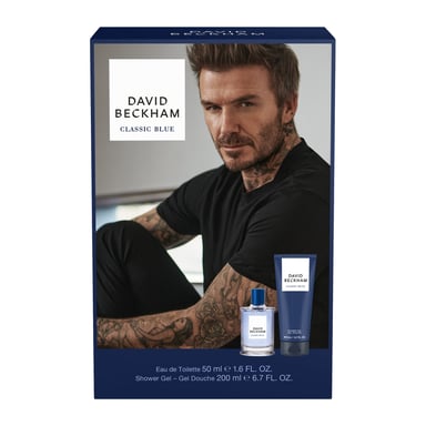 David Beckham Classic Blue EDT 50ml Gift Set 2 piece