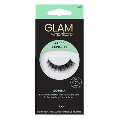 Manicare Glam Eye Lashes Sophia 1 each
