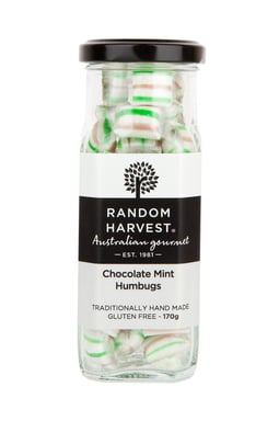 Random Harvest Humbugs Chocolate Mint 170g