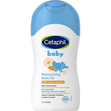 Cetaphil Baby Cetaphil Baby Moisturising Oil With Organic Calendula 200ml