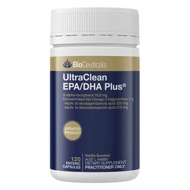 BioCeuticals UltraClean EPA/DHA Plus Vanilla Scented 120 soft capsules
