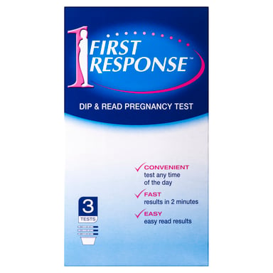 First Response Pregnancy Test Dip & Read 3 pack