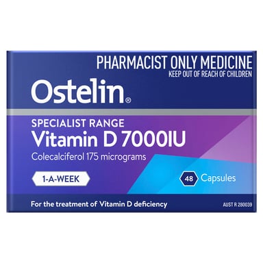 Ostelin Specialist Range Vitamin D 7000IU - 48 capsules