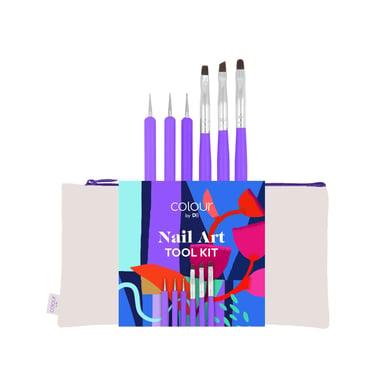 Colour By TBN Nail Art Tool Kit 8 piece