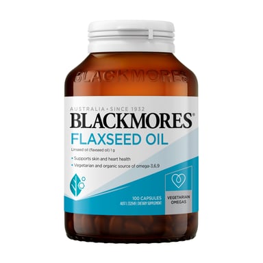 Blackmores Flaxseed Oil 1000mg - 100 capsules