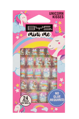 BYS Mini Me Press On Nails Unicorn Kisses 1 each