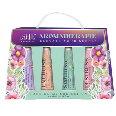 She Aromatherapy Aromatherapie Hand Crème Set 4 piece