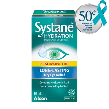 Systane Hydration Multi-Dose Preservative-Free Lubricant Eye Drops 10ml