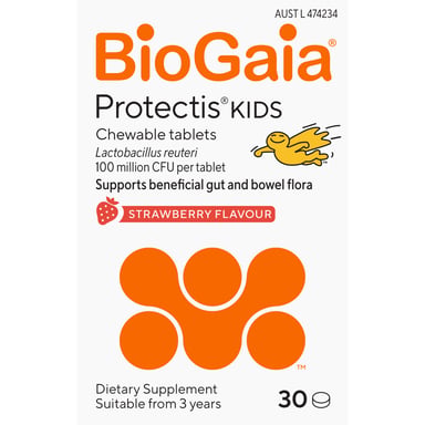 BioGaia Protectis Tablets Stawberry