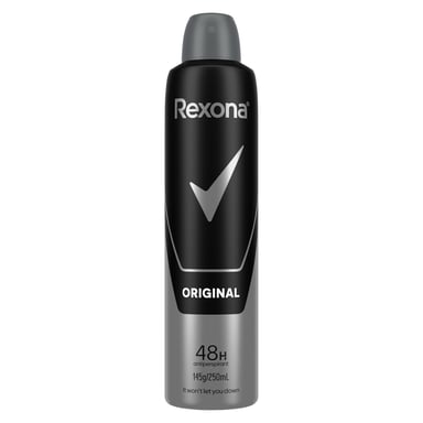 Rexona Men Original 48 Hour Antiperspirant Deodorant Spray 250ml