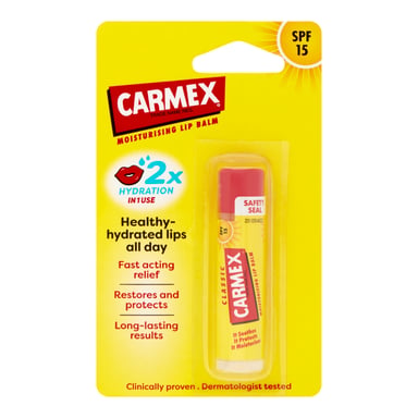 Carmex Lip Balm Classic Click Stick SPF15 4.25g