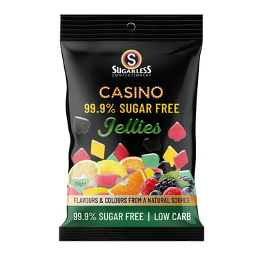 Sugarless Fruit Jellies 70g