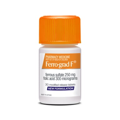 Ferro-grad F 30 tablets