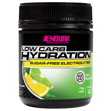 Endura Rehydration Low Carb Fuel Lemon Lime 135g