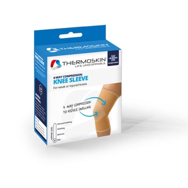 Thermoskin Elastic Support Knee 4 Way 86609 Extra Large 1 each