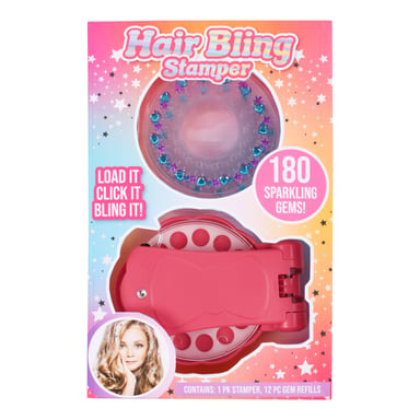 GFA Hair Gem Stamper Tool With 12 Refill Gem Sheets 1 Each