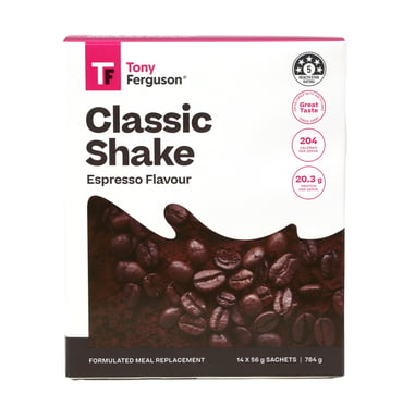 Tony Ferguson Classic Shake Espresso 14 pack