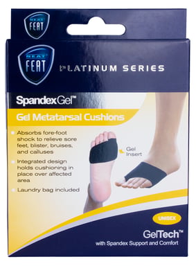 Neat Feat Spandex Metatarsal Pad Sleeve Large 1 pair