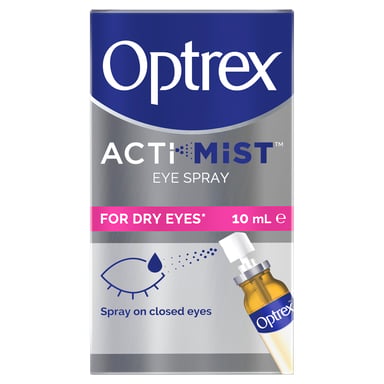 Optrex Actimist 2 in 1 Eye Spray For Dry & Irritated Eyes 10ml