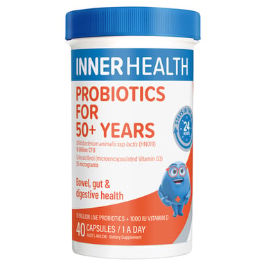 Inner Health Probiotics For 50+ Years - 40 capsules