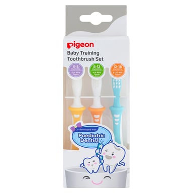 Pigeon Training Toothbrush Set 1 each