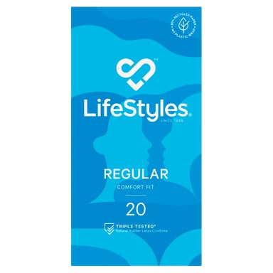 LifeStyles Condoms Regular 20 pack