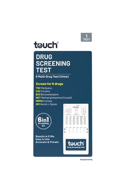TouchBio 6 Multi-Drug Test (Urine) 1 pack