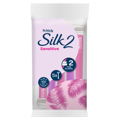 Schick Silk 2 Disposable Razor 5 pack