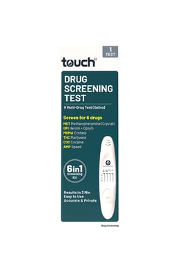 TouchBio 6 Multi-Drug Test (Saliva) Pen 1 pack