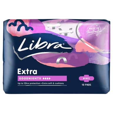 Libra Goodnights Wings 10 pack