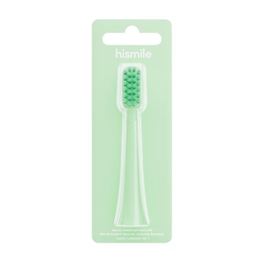 Hismile Electric Toothbrush Head Refills - Green 1 pack