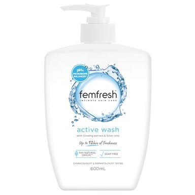 Femfresh Wash Active 600ml