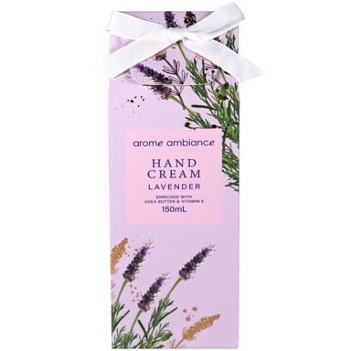 Arome Ambiance Floral Glimmer Hand Cream Lavender 150ml
