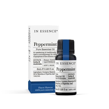 In Essence Peppermint Pure Essential Oil 8ml