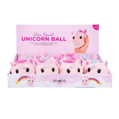 Discovery Zone Slow Squish Ball Unicorn 1 each