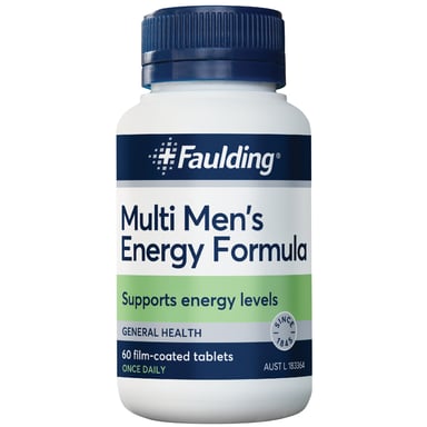 Faulding Multi Men's Energy Formula 60 tablets