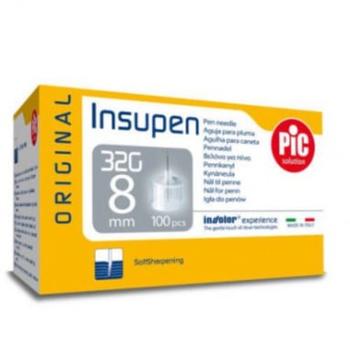Insupen Pen Needle 32G x 8mm 100