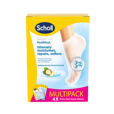 Scholl PediMask Macadamia 4 pack