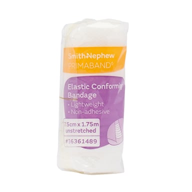 Primaband Conforming White 7.5cm X 1.75m - 1 roll