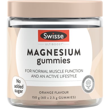 Swisse Ultiboost Magnesium Gummies 60 pastilles