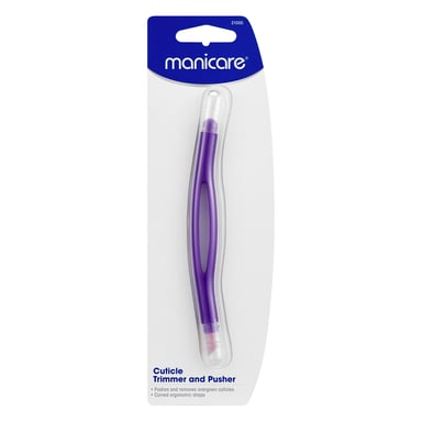Manicare Curved Cuticle Trimmer And Pusher 1 each
