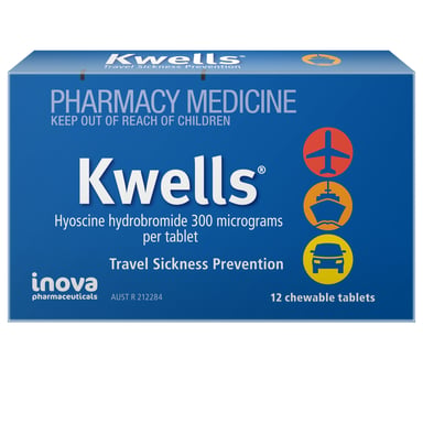 Kwells Adult 12 chewable tablets