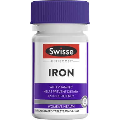Swisse Ultiboost Iron 30 tablets