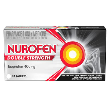 Nurofen Double Strength 400mg - 24 tablets