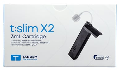 Tandem t:lock Cartridge 3mL x 10
