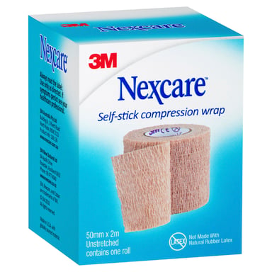 Nexcare Self Stick Wrap 50mm X 2m - 1 each