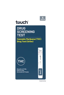 TouchBio Cannabis Marijuana Drug Screening Test - Urine 5 pack