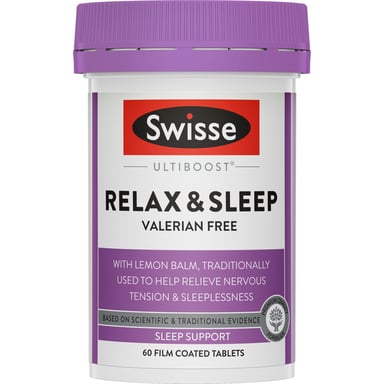Swisse Ultiboost Relax & Sleep 60 tablets