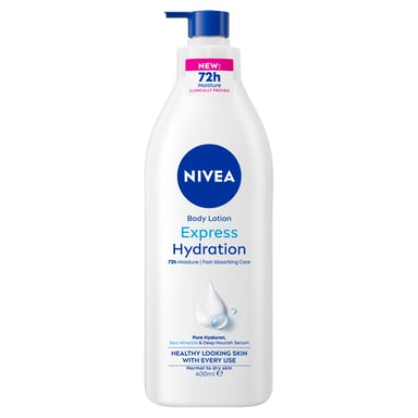 Nivea Express Hydration Body Lotion Pump 400ml