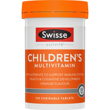 Swisse Ultivite Children's Multivitamin 120 chewable tablets